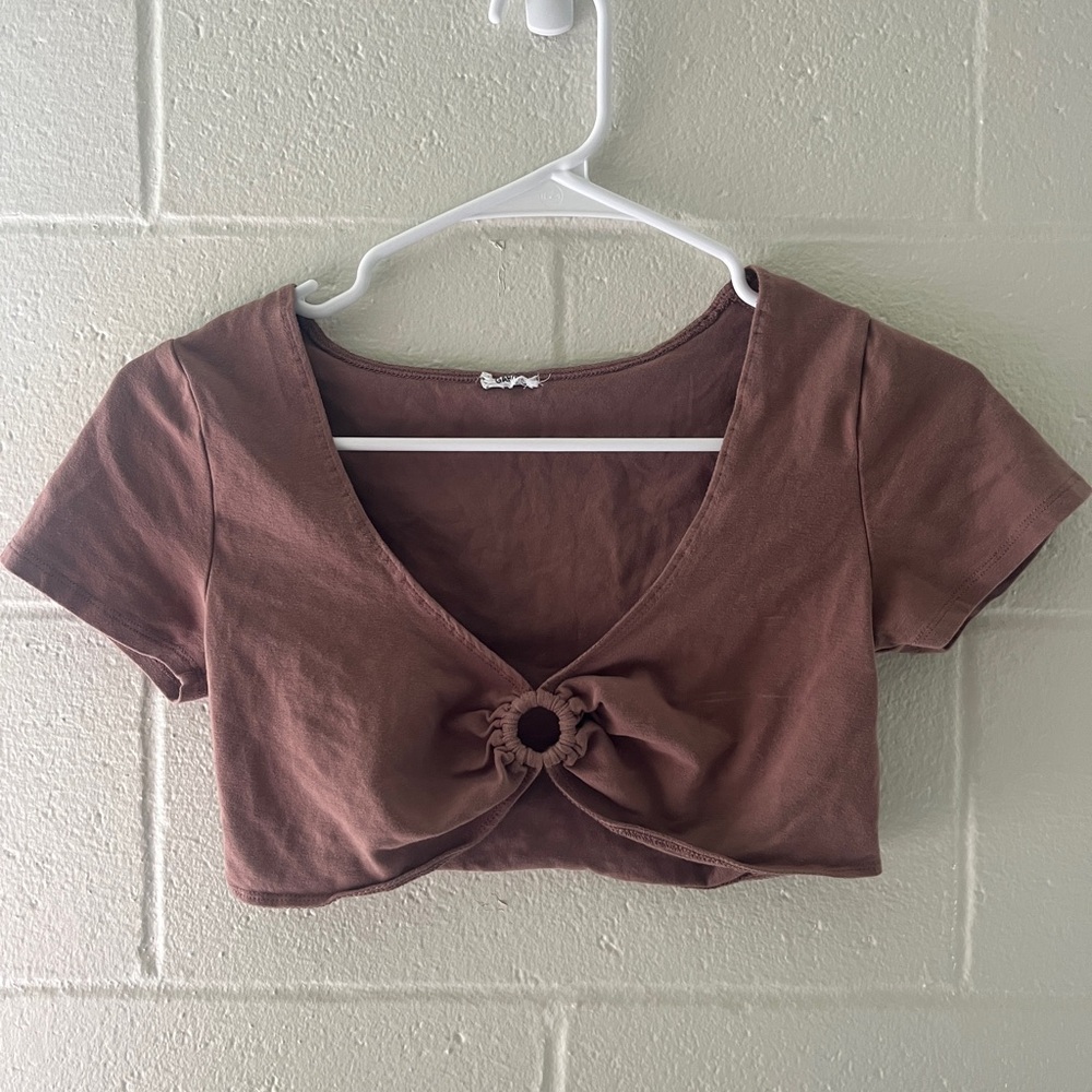 Garage crop top